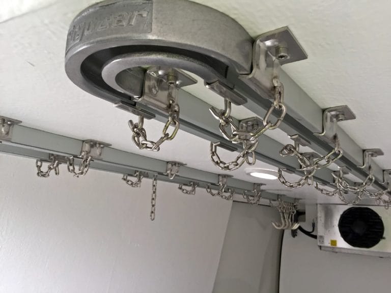 Fridge Van Meat Rail System Coolvan Refrigerated Vans