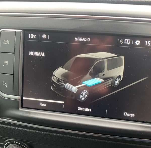 Vauxhall Vivaro electric fridge van