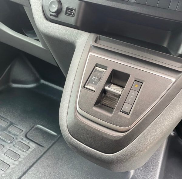 Electric Vauxhall Vivaro interior